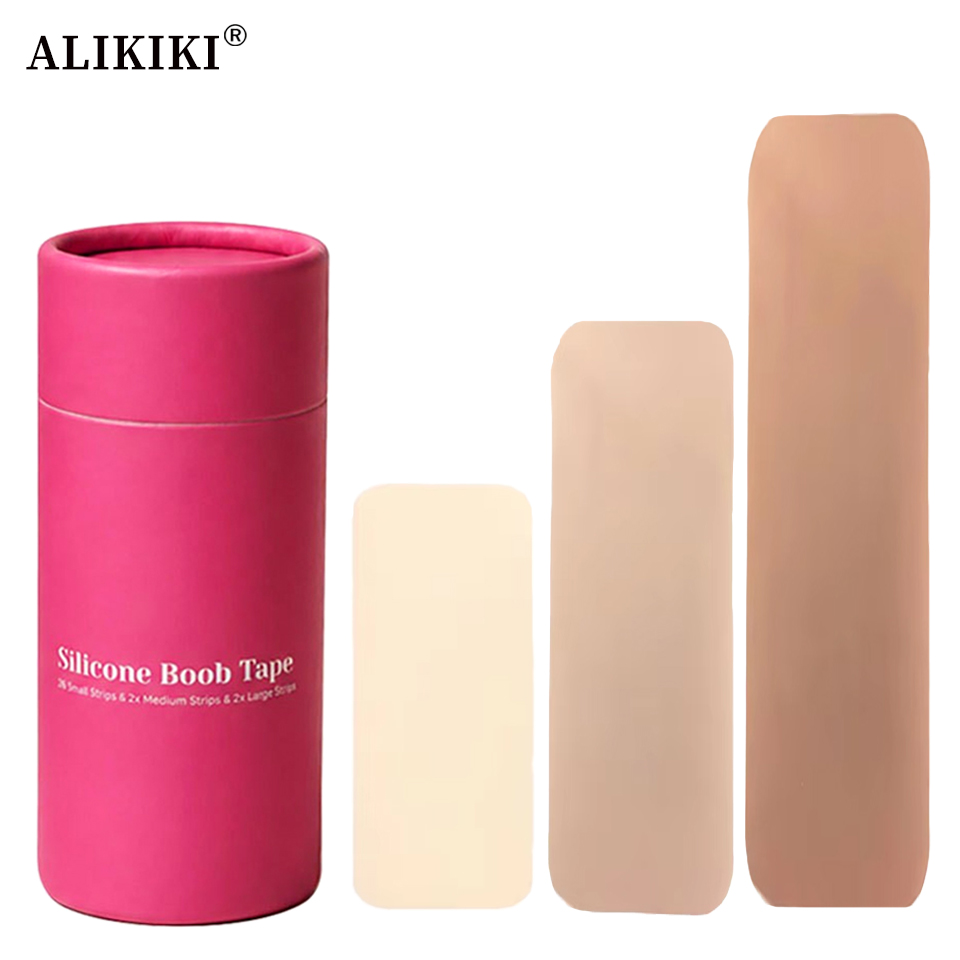 Strapless Bra Adhesive - 6 Adet Yeniden Kullanılabilir Önceden Kesilmiş