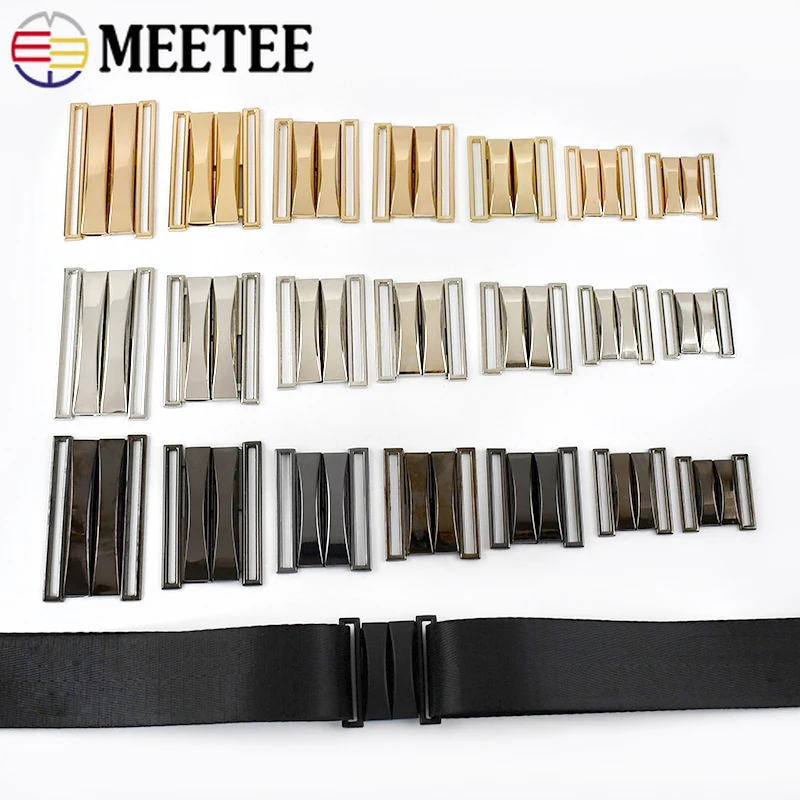 Nursing Bra Clip - 5/10 adet 30-70mm Metal kemer tokaları
