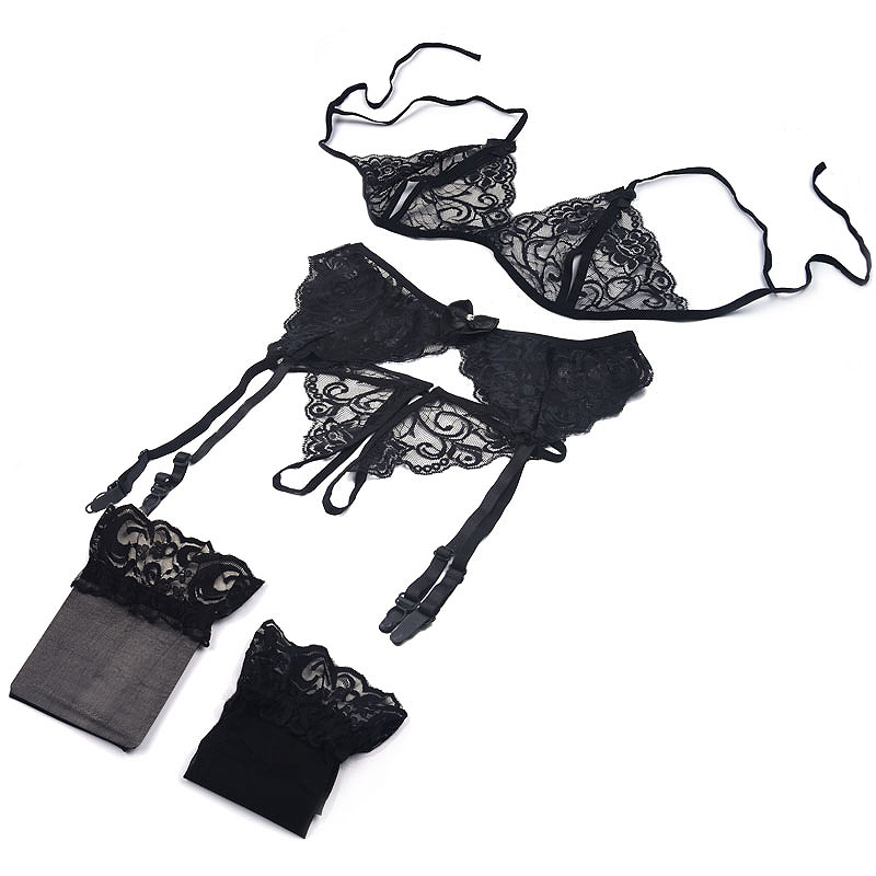 1 Takım Kadın Dantel İç Giyim  - Sheer Bra Lace incelemesi ve fiyatı