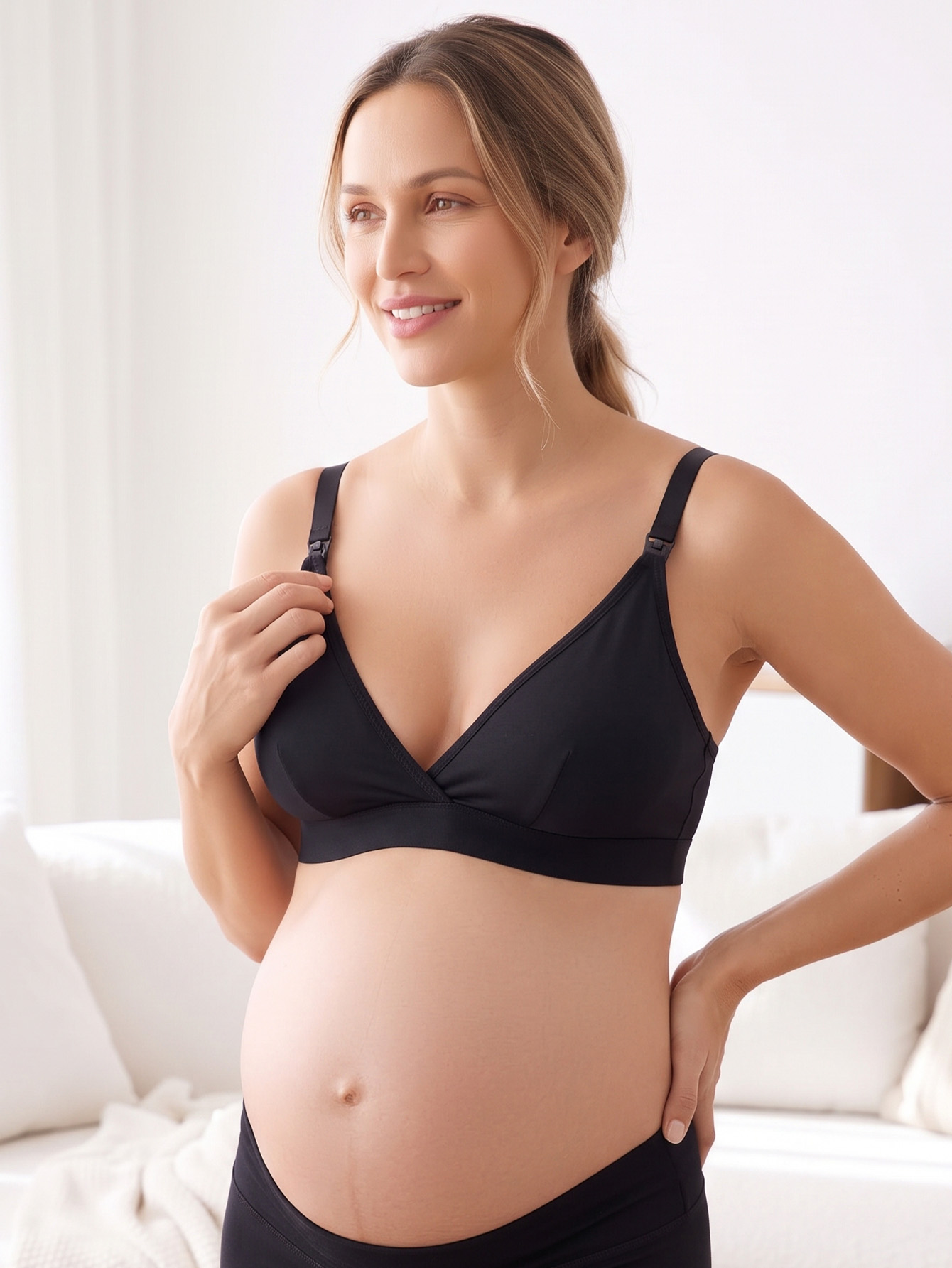 Kadın V Yaka Emzirme Sütyeni,  - Nursing Bra Clip incelemesi ve fiyatı